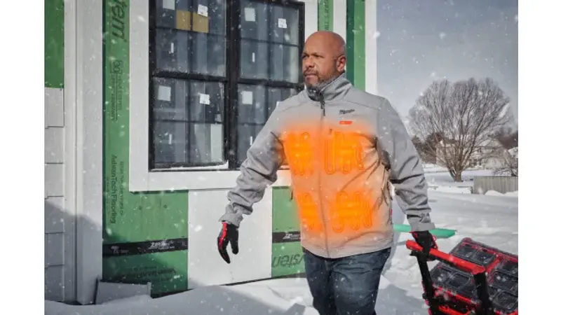 Hovedbilde Milwaukee Varmejakke M12 HJGREY-0