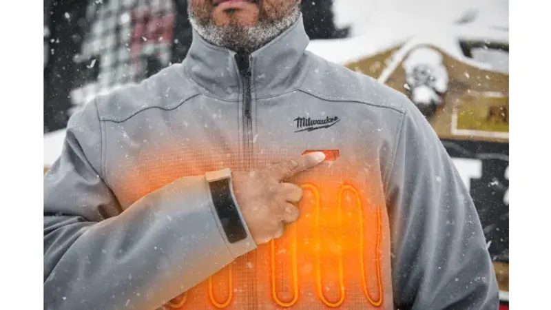 Hovedbilde Milwaukee Varmejakke M12 HJGREY-0